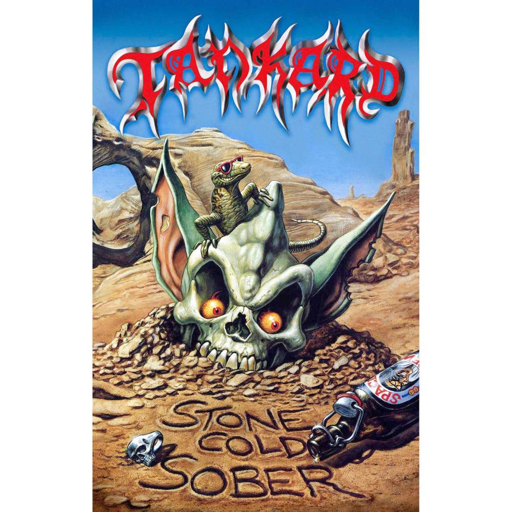 Tankard - Stone Cold Sober Textiel Poster - Multicolours